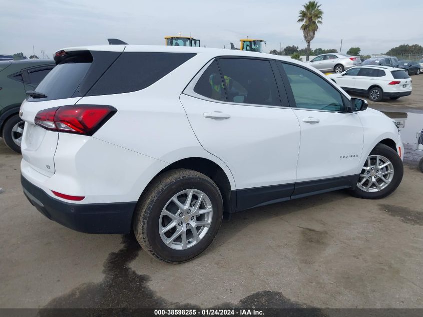 2022 CHEVROLET EQUINOX FWD LT - 3GNAXKEV9NL248216