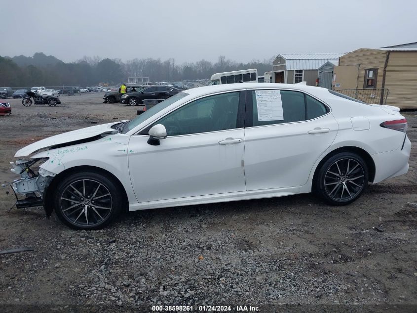 2022 TOYOTA CAMRY SE - 4T1G11AK2NU649831
