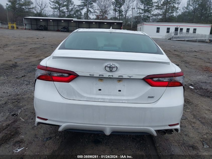 2022 TOYOTA CAMRY SE - 4T1G11AK2NU649831