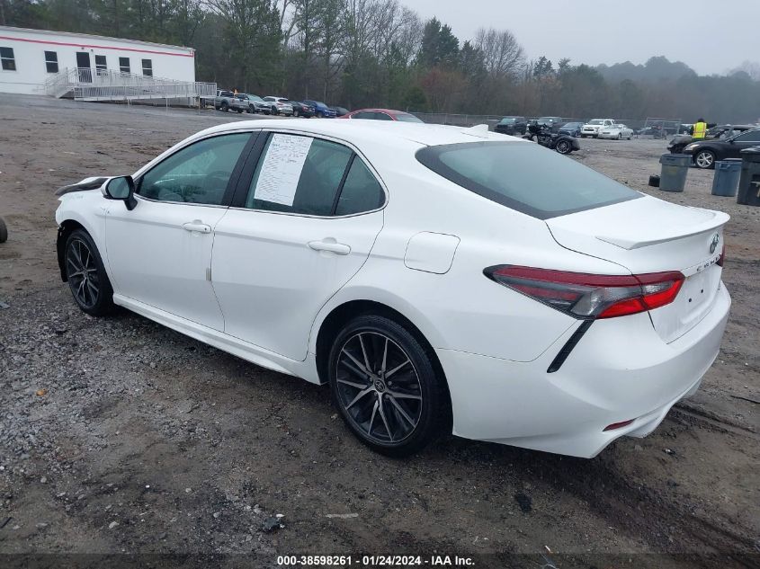 2022 TOYOTA CAMRY SE - 4T1G11AK2NU649831