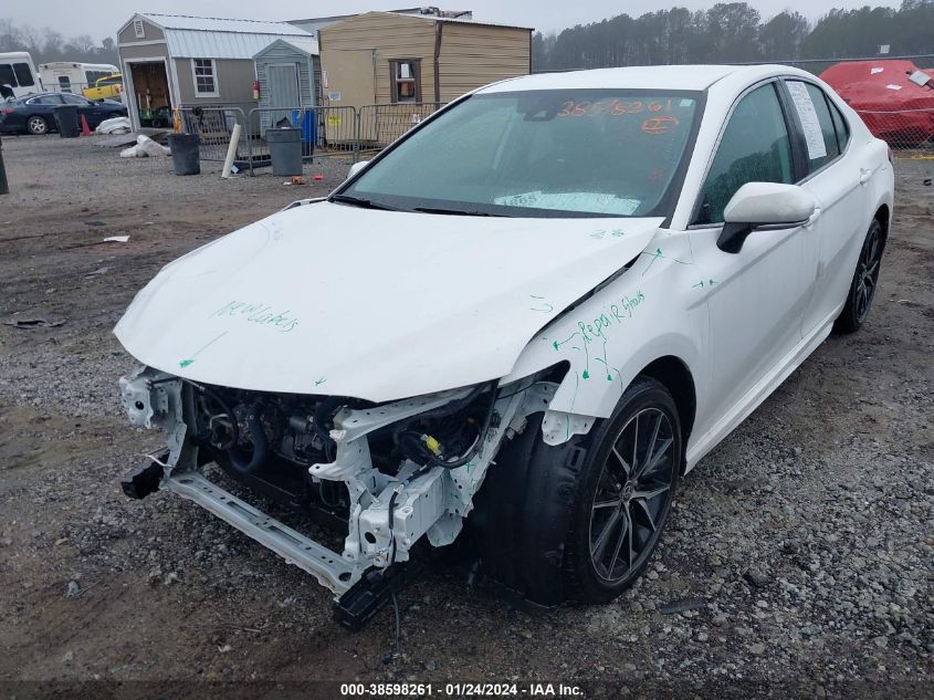2022 TOYOTA CAMRY SE - 4T1G11AK2NU649831