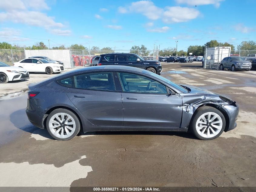 2023 TESLA MODEL 3 REAR-WHEEL DRIVE - 5YJ3E1EA2PF435975