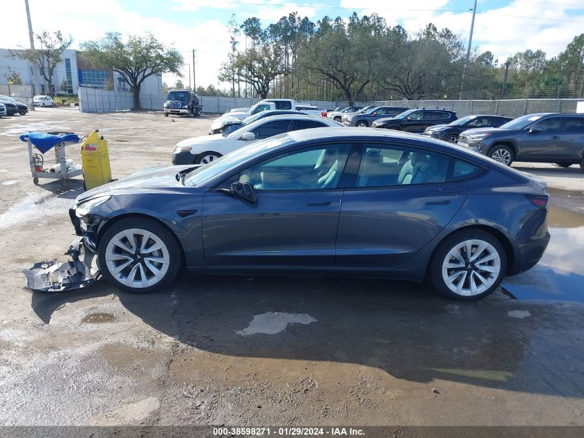 2023 TESLA MODEL 3 REAR-WHEEL DRIVE - 5YJ3E1EA2PF435975