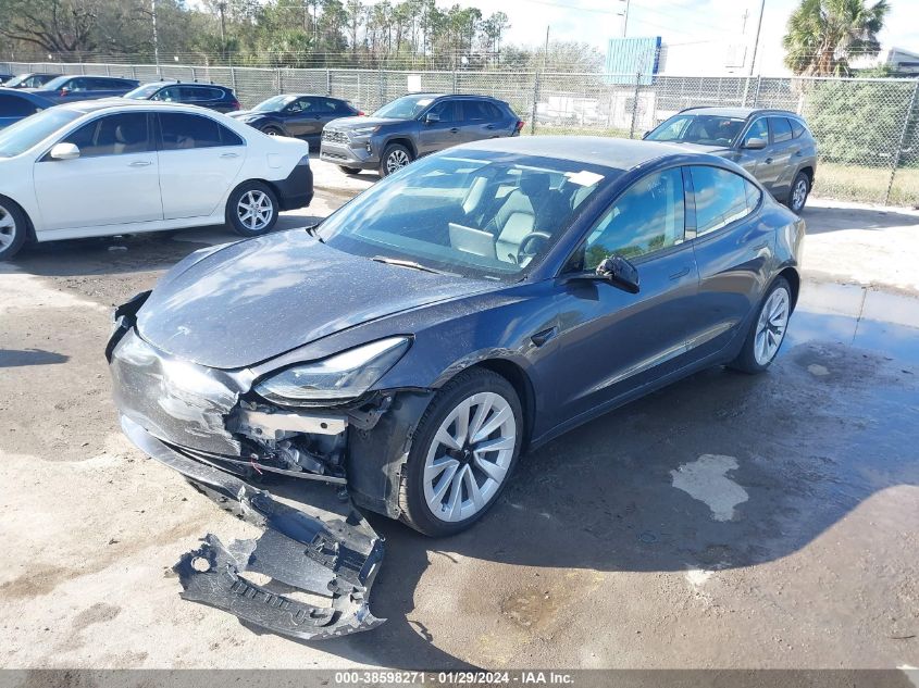 2023 TESLA MODEL 3 REAR-WHEEL DRIVE - 5YJ3E1EA2PF435975