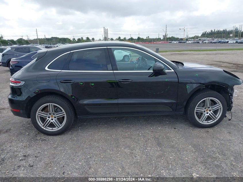 VIN WP1AB2A55MLB34994 2021 PORSCHE MACAN S