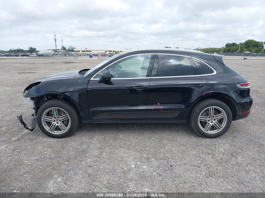 VIN WP1AB2A55MLB34994 2021 PORSCHE MACAN S