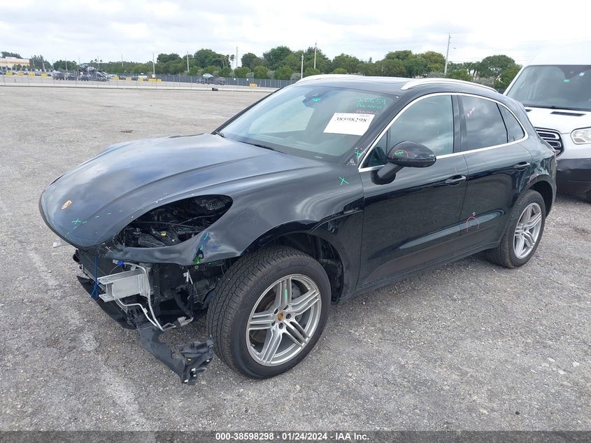 VIN WP1AB2A55MLB34994 2021 PORSCHE MACAN S
