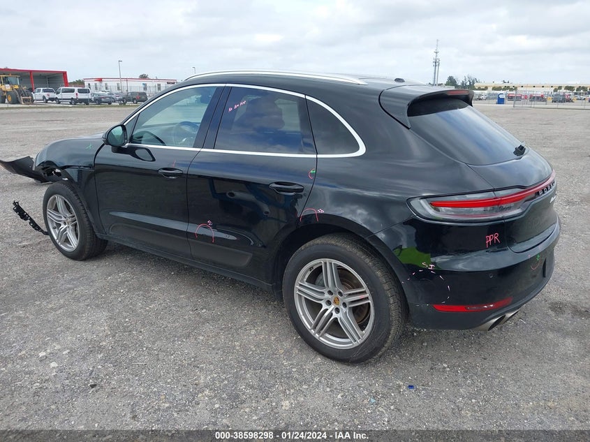 VIN WP1AB2A55MLB34994 2021 PORSCHE MACAN S