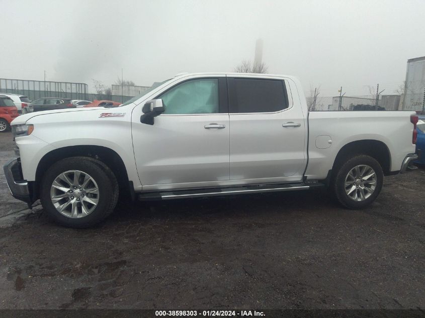 2022 CHEVROLET SILVERADO 1500 LTD 4WD  SHORT BED LTZ - 3GCUYGED2NG199716