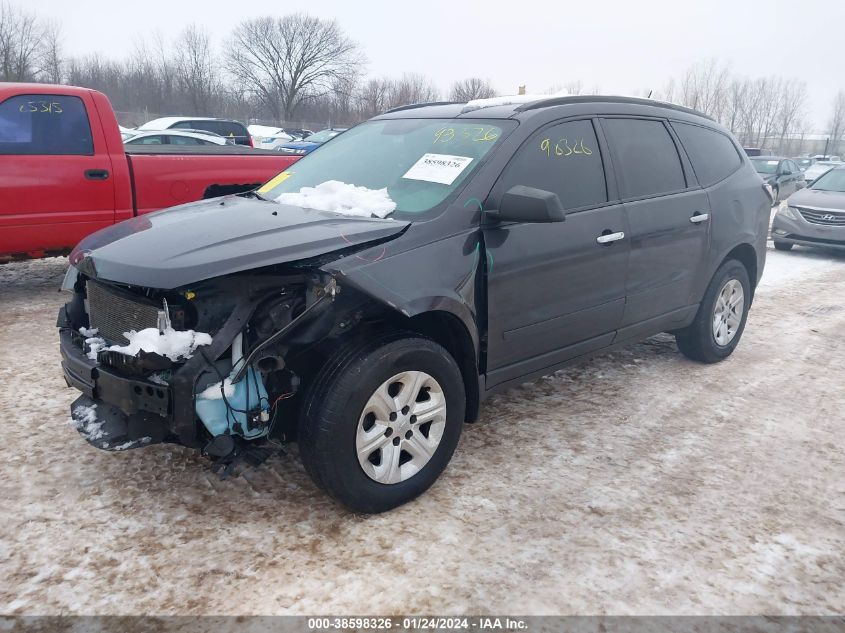 2016 CHEVROLET TRAVERSE LS - 1GNKRFKD5GJ131275