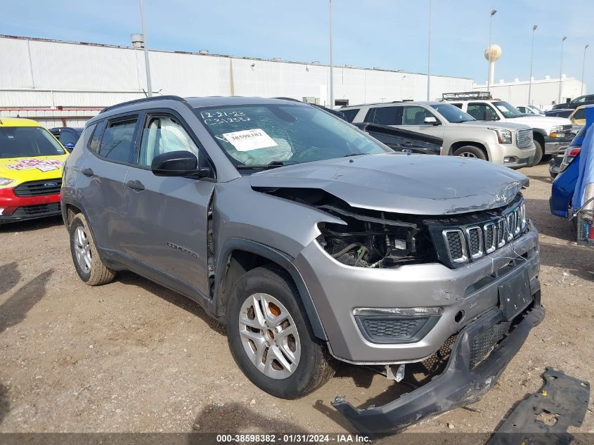 2018 JEEP COMPASS SPORT - 3C4NJCAB7JT133623