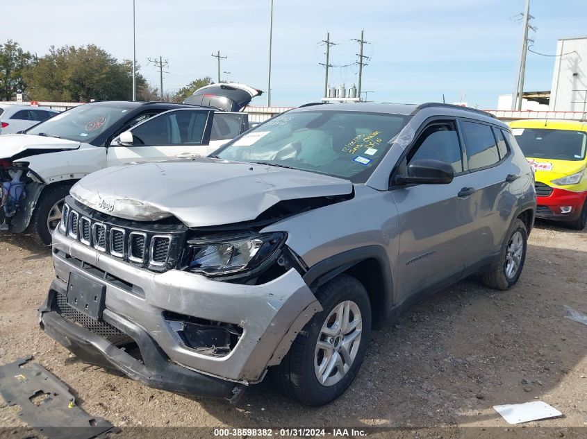 2018 JEEP COMPASS SPORT - 3C4NJCAB7JT133623