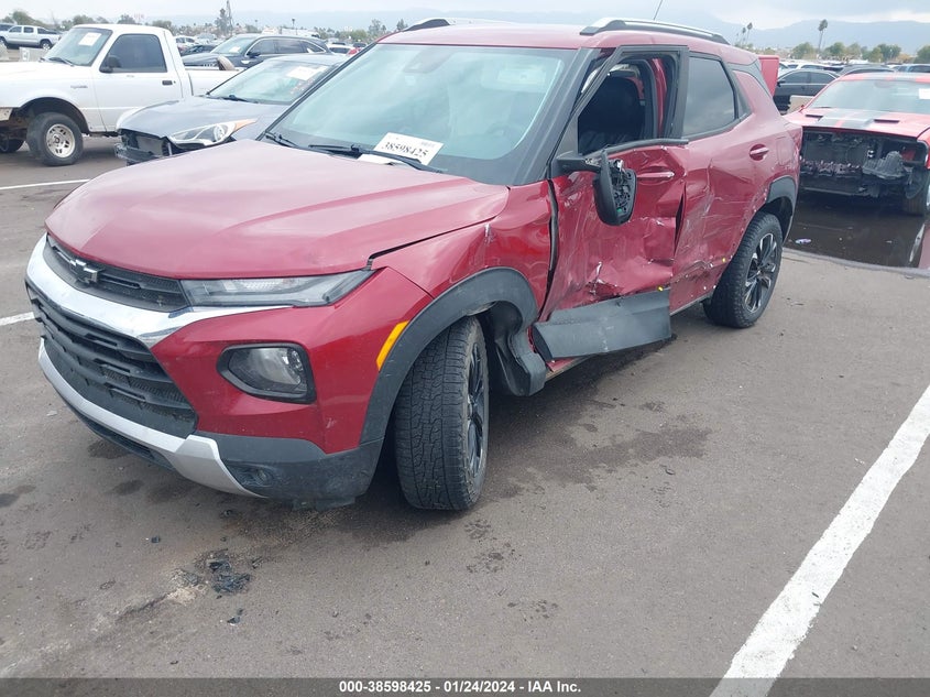 VIN KL79MRSLXMB006922 2021 CHEVROLET TRAILBLAZER LT