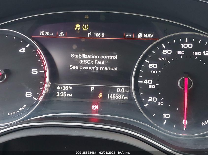 2014 AUDI A6 3.0 TDI PREMIUM PLUS - WAUFMAFC9EN101406