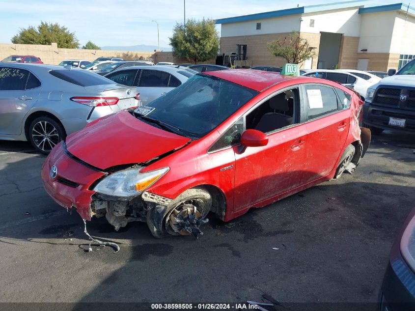 2015 TOYOTA PRIUS - JTDKN3DU2F0443865