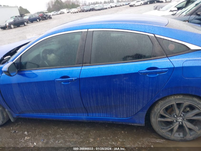 2019 HONDA CIVIC SPORT - 2HGFC2F87KH513661