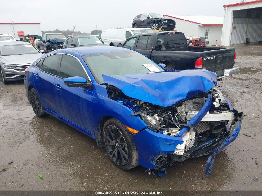 2019 HONDA CIVIC SPORT - 2HGFC2F87KH513661