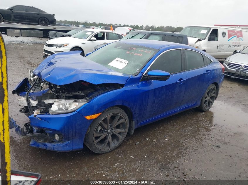 2019 HONDA CIVIC SPORT - 2HGFC2F87KH513661