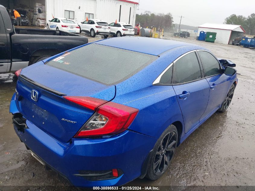 2019 HONDA CIVIC SPORT - 2HGFC2F87KH513661