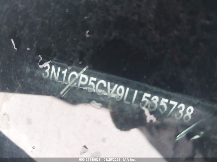 2020 NISSAN KICKS SV - 3N1CP5CV9LL535738