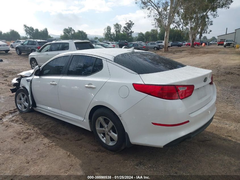 2015 KIA OPTIMA LX - KNAGM4A76F5663927