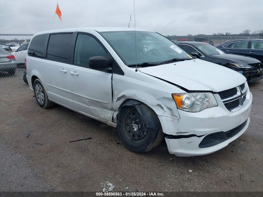 2017 DODGE GRAND CARAVAN SE - 2C4RDGBG3HR864251