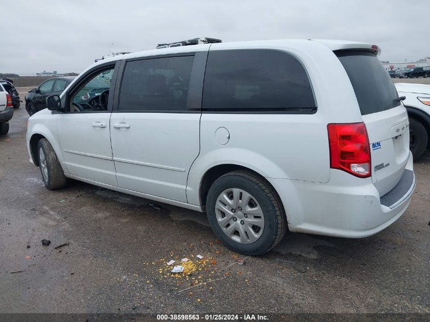 2017 DODGE GRAND CARAVAN SE - 2C4RDGBG3HR864251