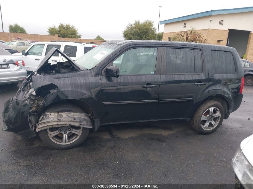 2015 HONDA PILOT SE - 5FNYF3H36FB032768