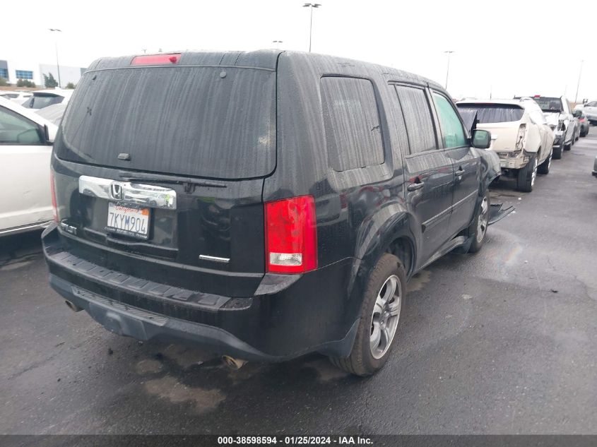 2015 HONDA PILOT SE - 5FNYF3H36FB032768
