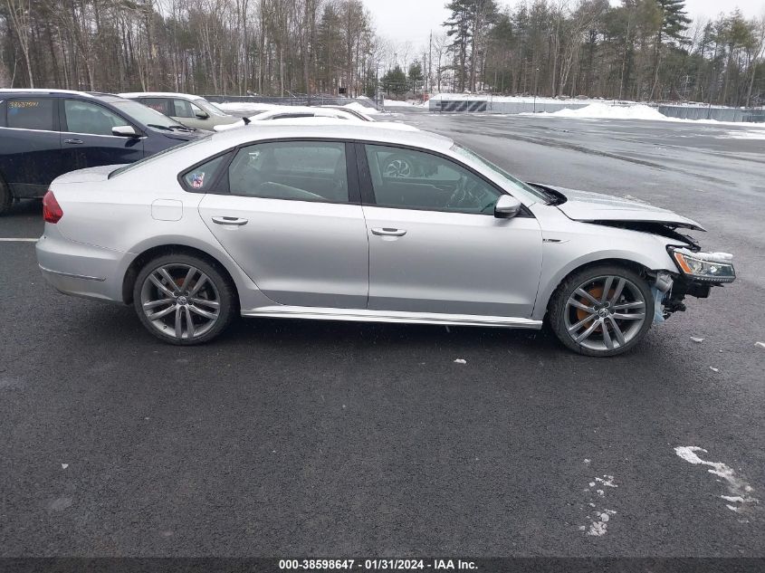 2018 VOLKSWAGEN PASSAT S/R-LINE - 1VWAA7A36JC041796