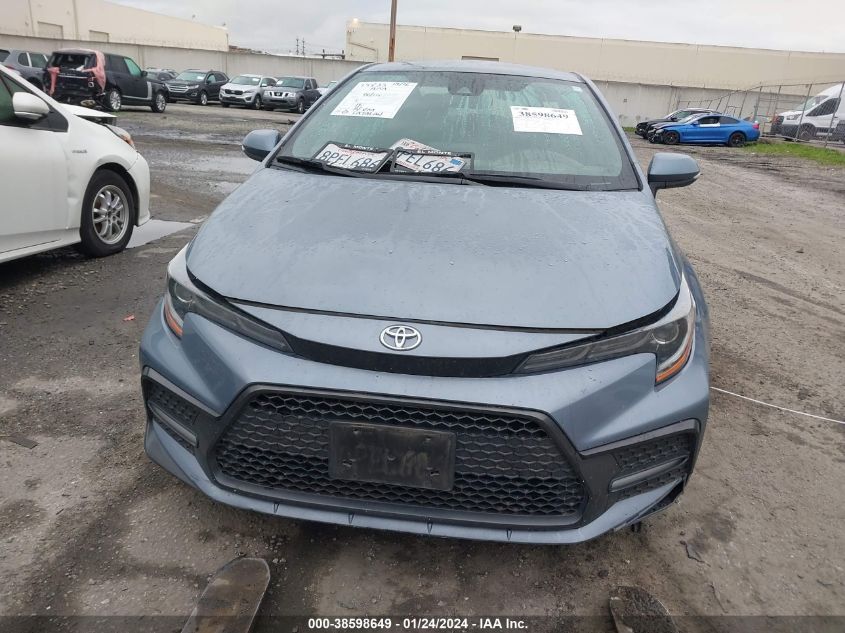 2020 TOYOTA COROLLA SE/NIGHT SHADE - 5YFS4RCE6LP034138