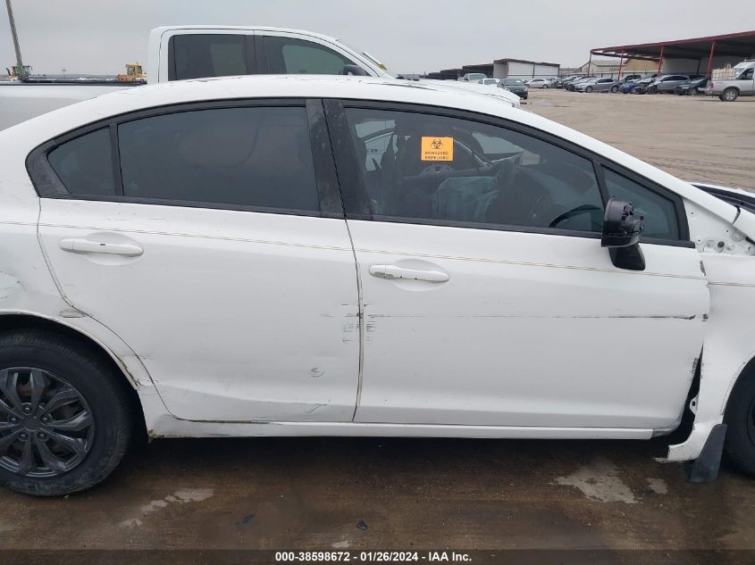 2014 HONDA CIVIC LX - 19XFB2F53EE057682