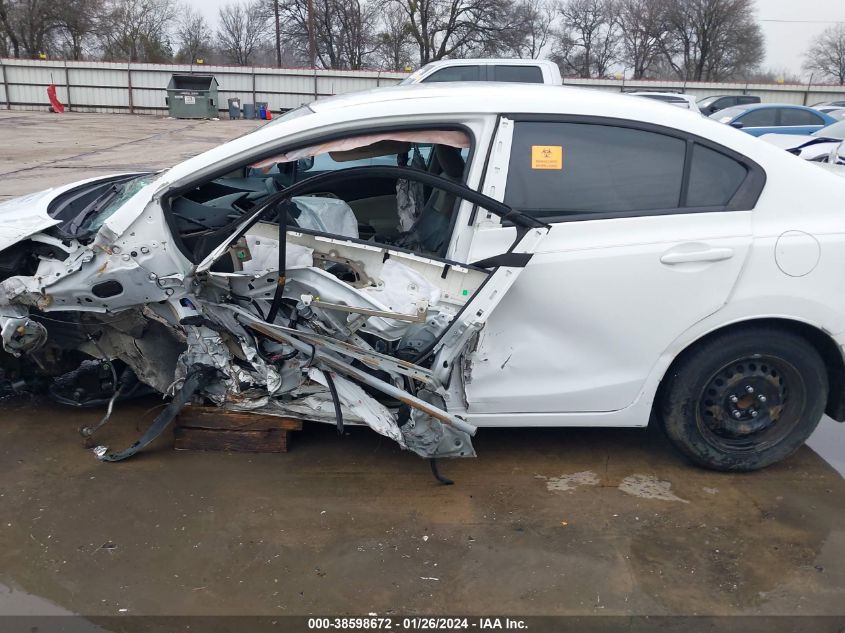2014 HONDA CIVIC LX - 19XFB2F53EE057682