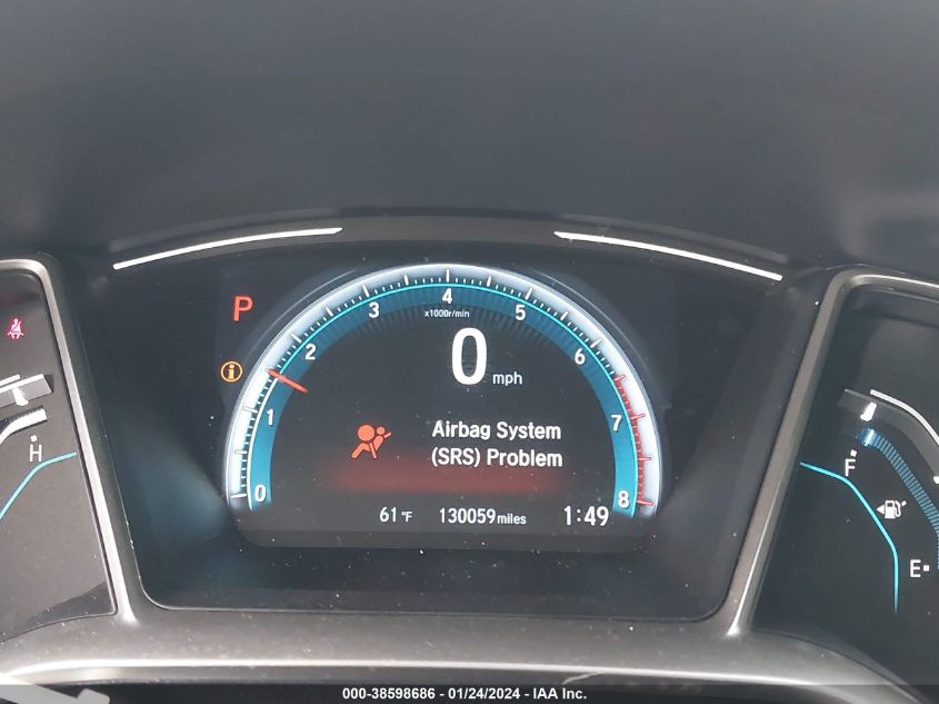 2017 HONDA CIVIC EX-T - 19XFC1F37HE013257