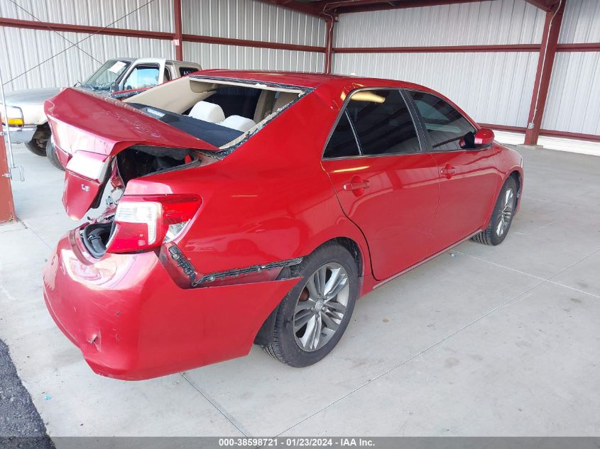 2013 TOYOTA CAMRY LE - 4T4BF1FK9DR276912