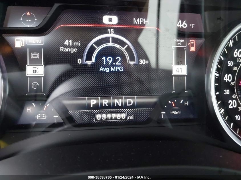 2022 RAM 1500 LARAMIE  4X2 5'7 BOX - 1C6RREJT9NN304044