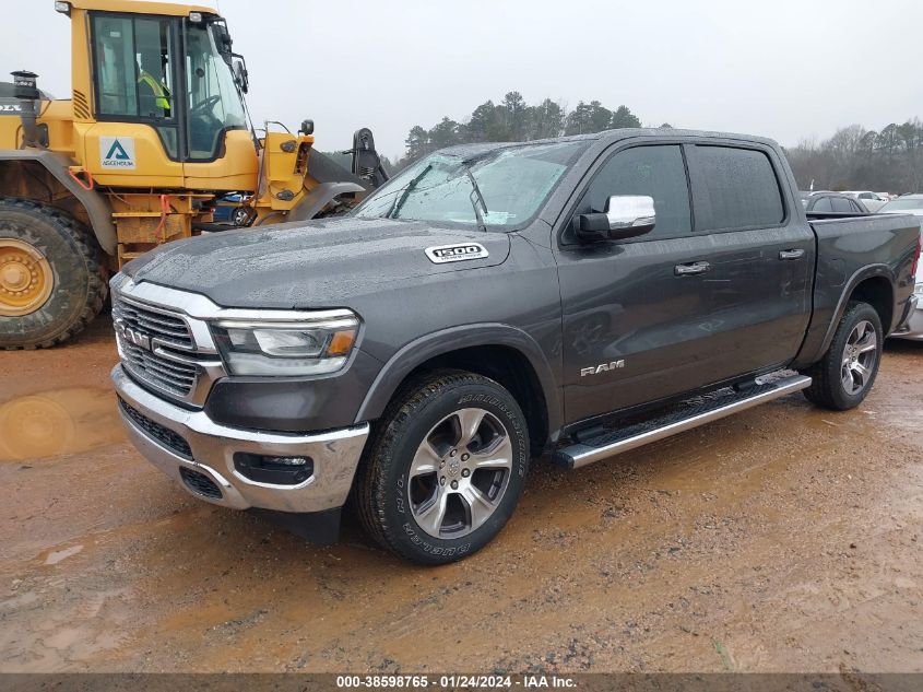 2022 RAM 1500 LARAMIE  4X2 5'7 BOX - 1C6RREJT9NN304044