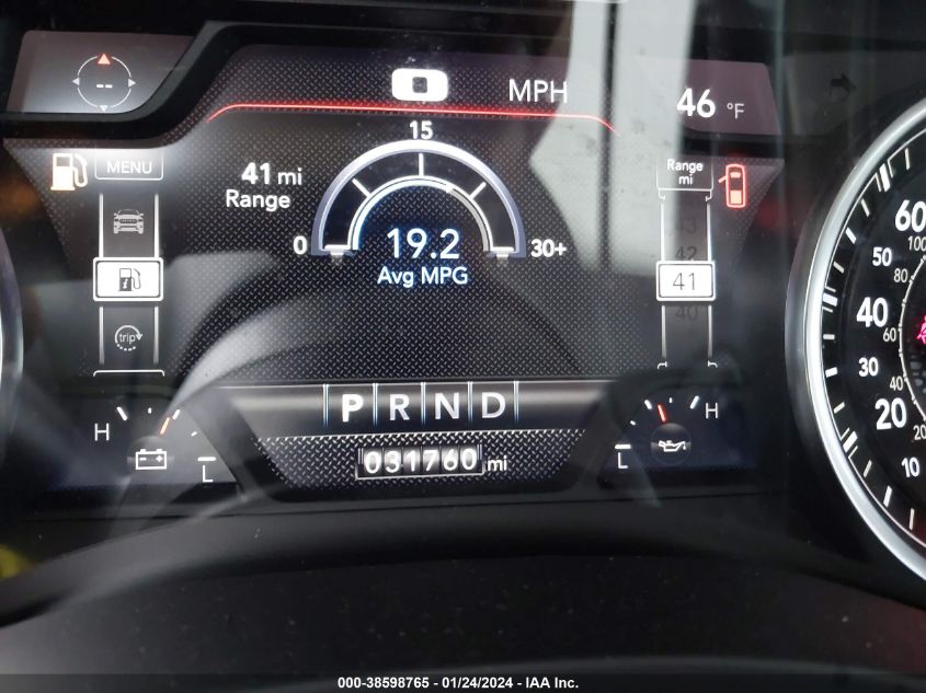 2022 RAM 1500 LARAMIE  4X2 5'7 BOX - 1C6RREJT9NN304044