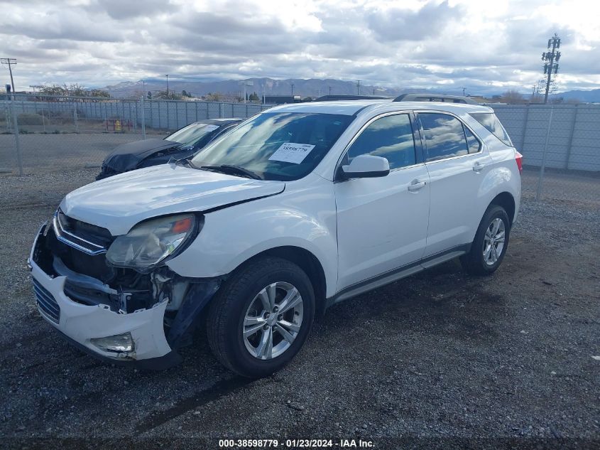 2016 CHEVROLET EQUINOX LT - 2GNALCEK7G6240727