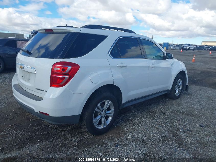 2016 CHEVROLET EQUINOX LT - 2GNALCEK7G6240727