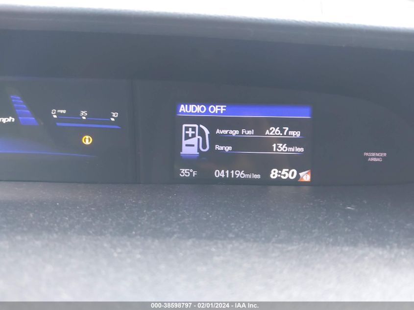 2015 HONDA CIVIC EX - 19XFB2F89FE234117