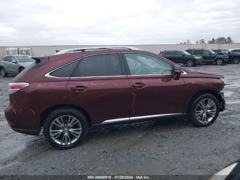 2014 LEXUS RX 350 - JTJBK1BAXE2460810