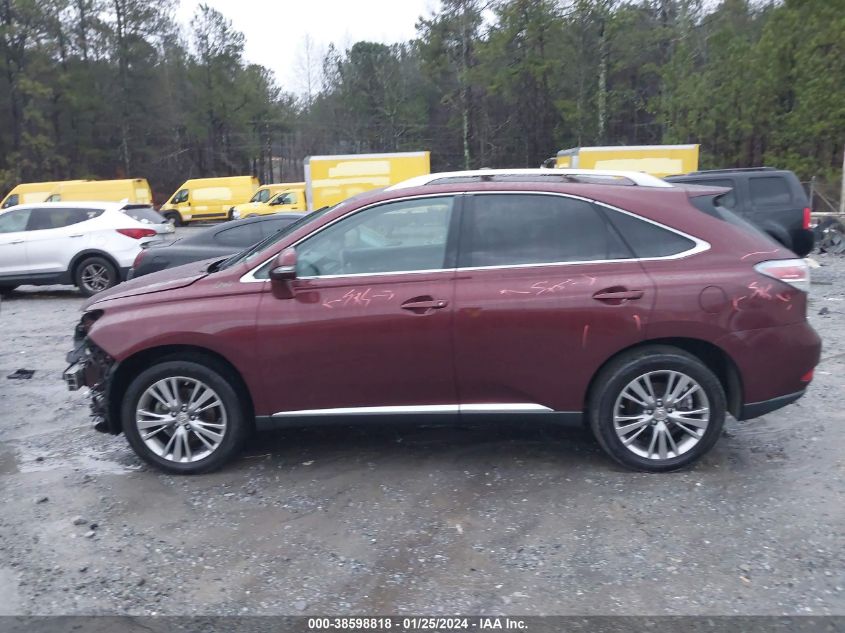 2014 LEXUS RX 350 - JTJBK1BAXE2460810