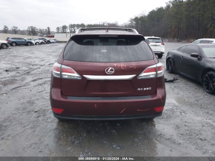 2014 LEXUS RX 350 - JTJBK1BAXE2460810