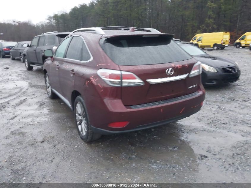 2014 LEXUS RX 350 - JTJBK1BAXE2460810