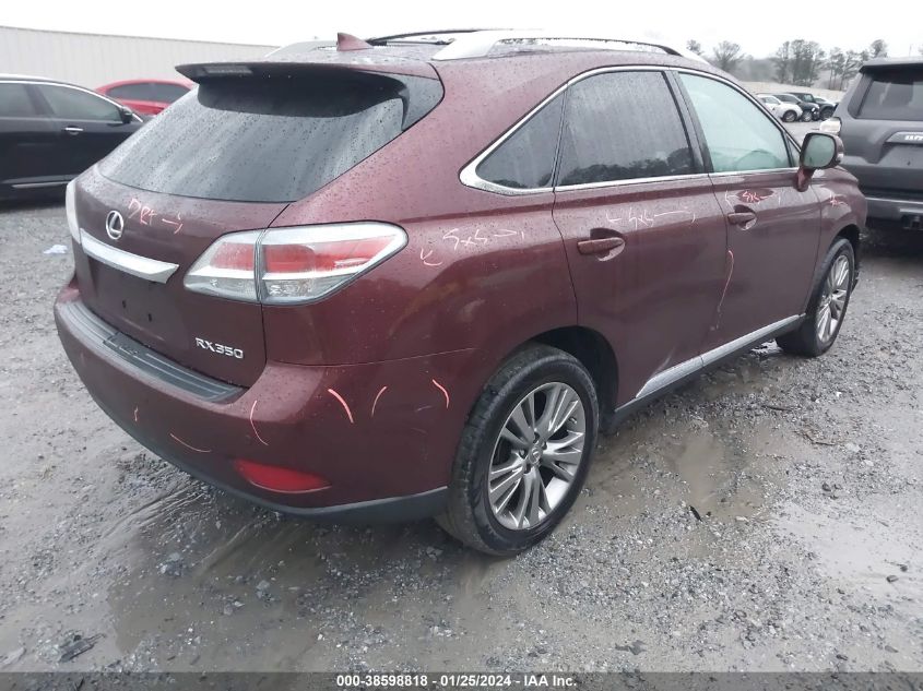 2014 LEXUS RX 350 - JTJBK1BAXE2460810
