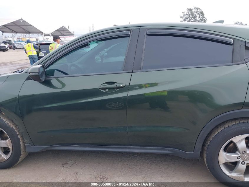 2016 HONDA HR-V EX - 3CZRU5G53GM744753