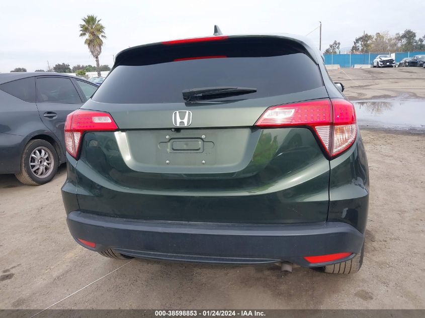 2016 HONDA HR-V EX - 3CZRU5G53GM744753