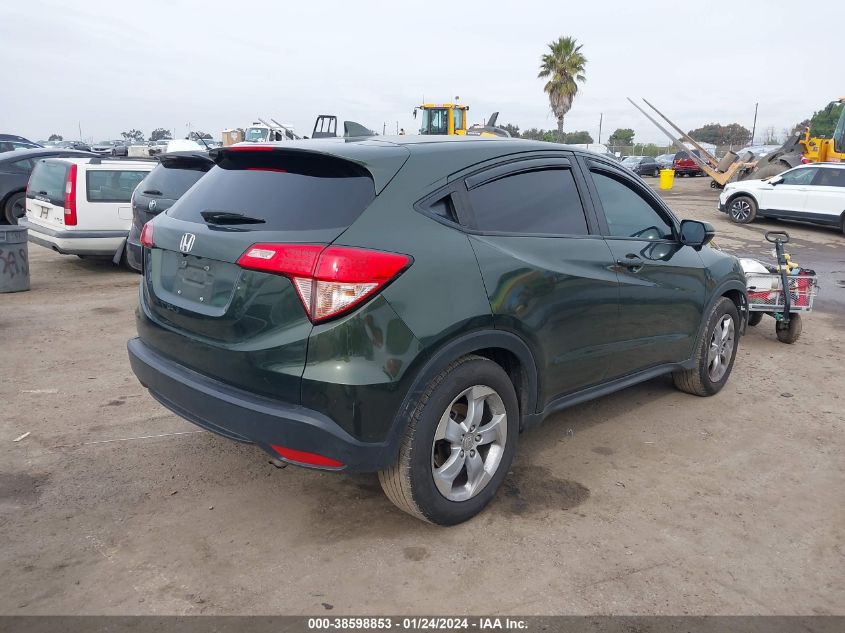 2016 HONDA HR-V EX - 3CZRU5G53GM744753
