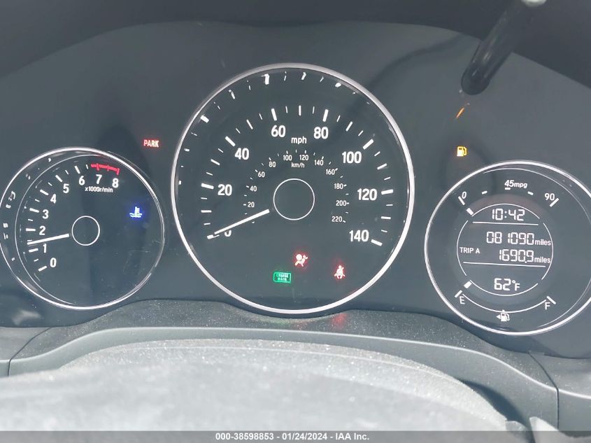 2016 HONDA HR-V EX - 3CZRU5G53GM744753